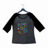 4 TV Series A-Z Custom Printed Graphic Design Raglan T-Shirt for Women
